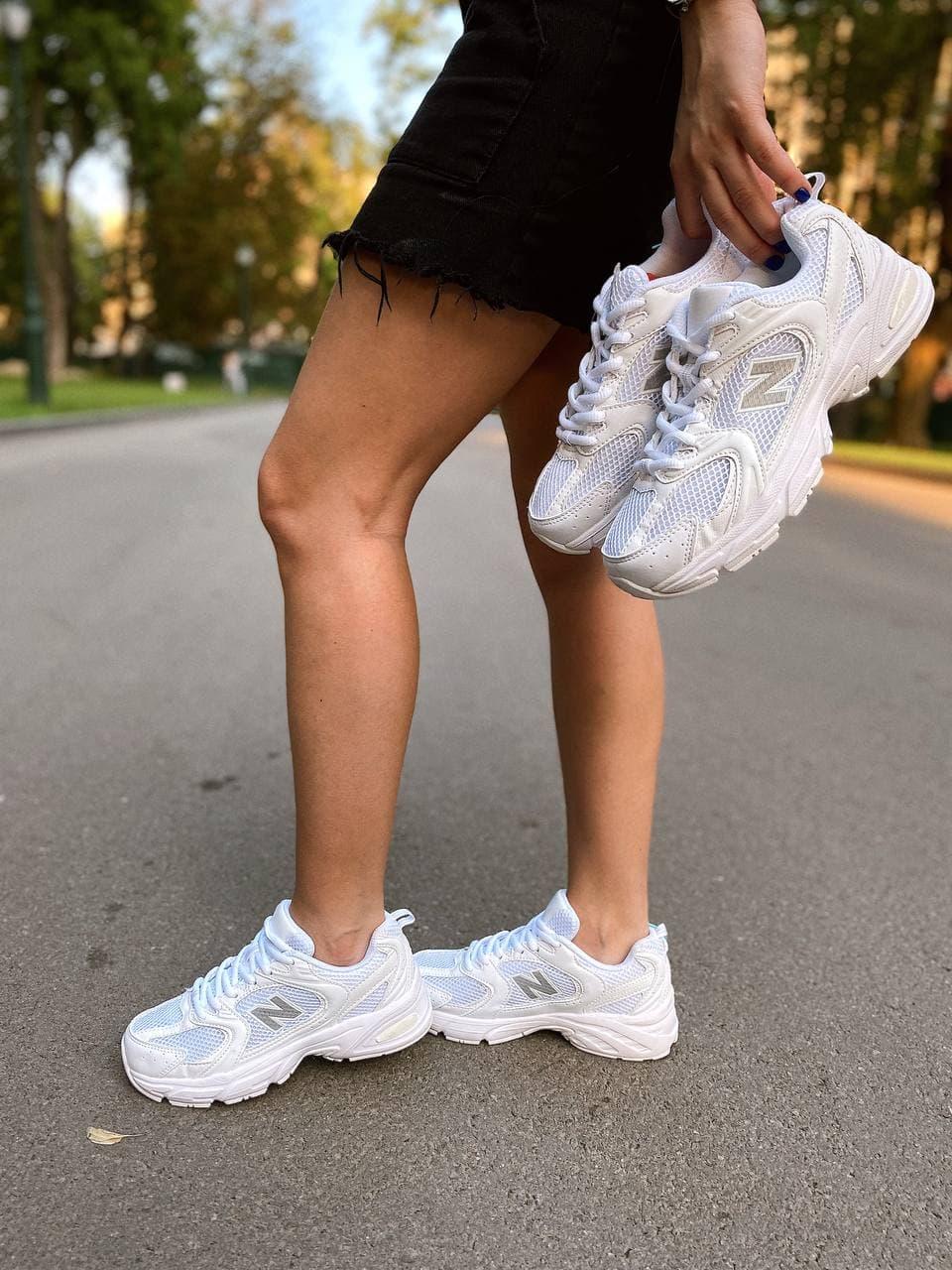New Balance 530 White Silver 2
