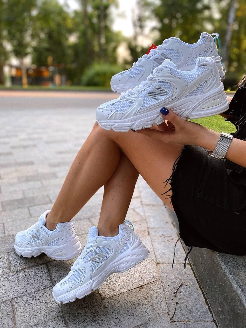 New Balance 530 White Silver 2