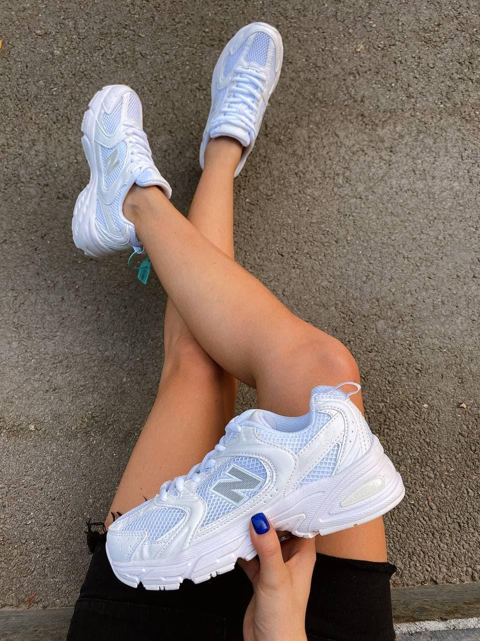 New Balance 530 White Silver 2