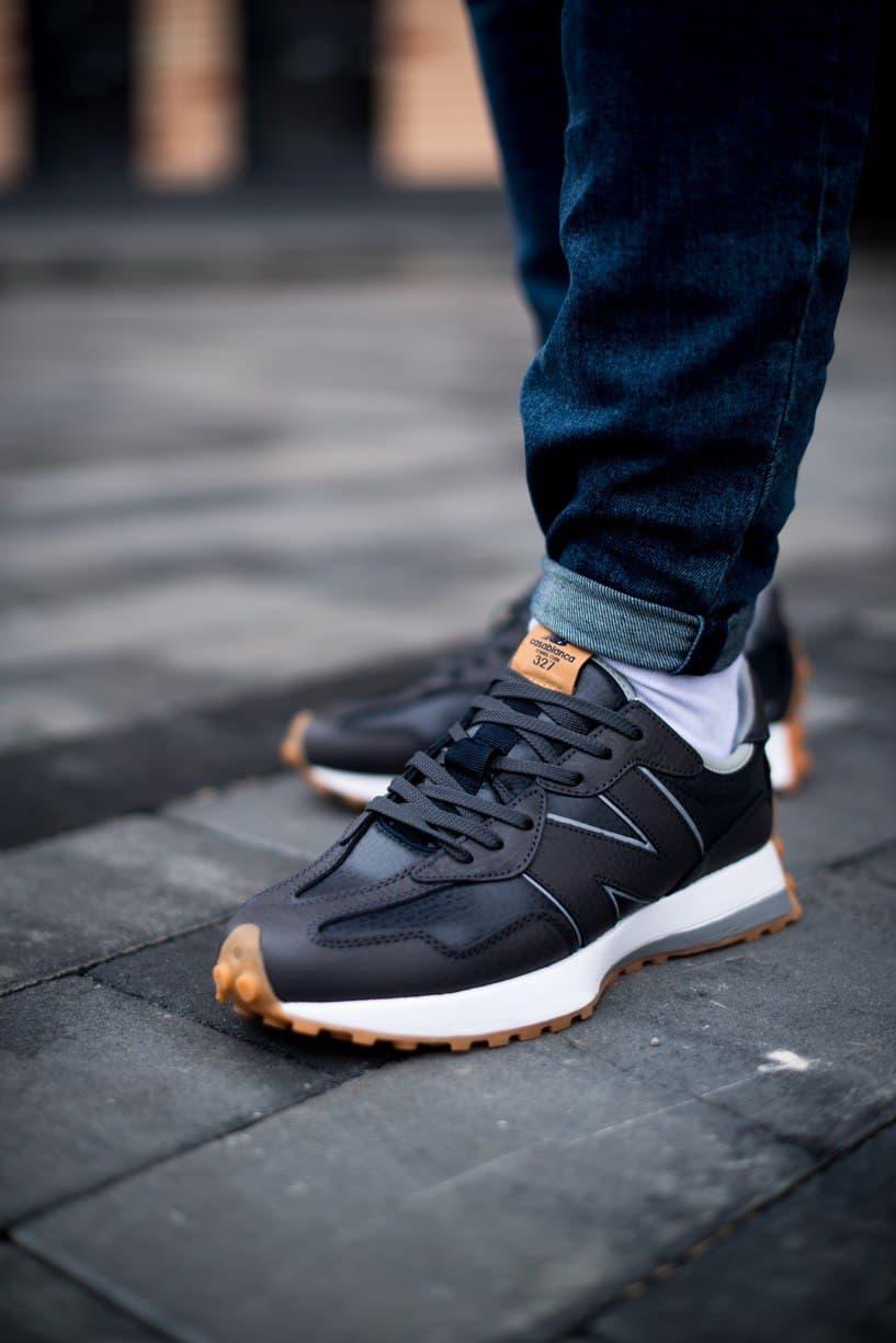 New Balance 327 Casablanca Black White