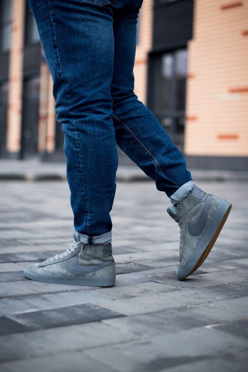 Nike Blazer Mid Grey Winter