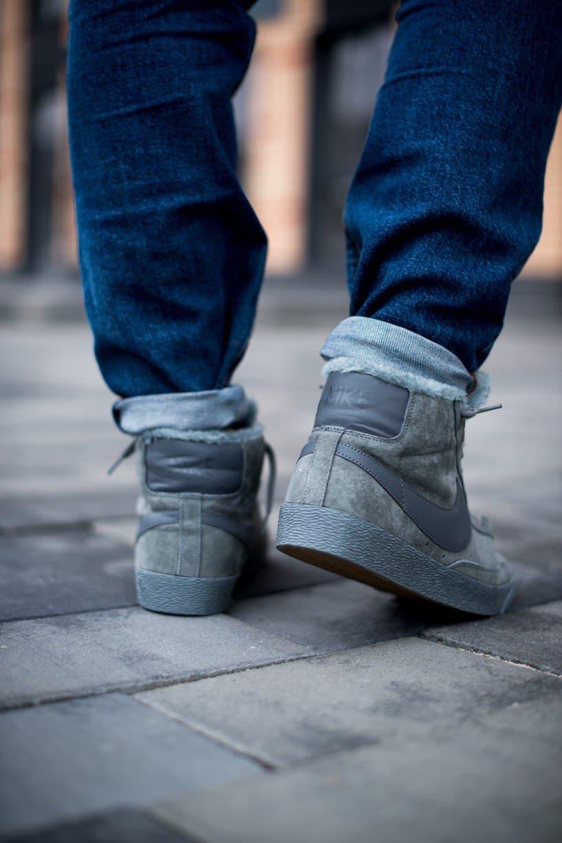 Nike Blazer Mid Grey Winter