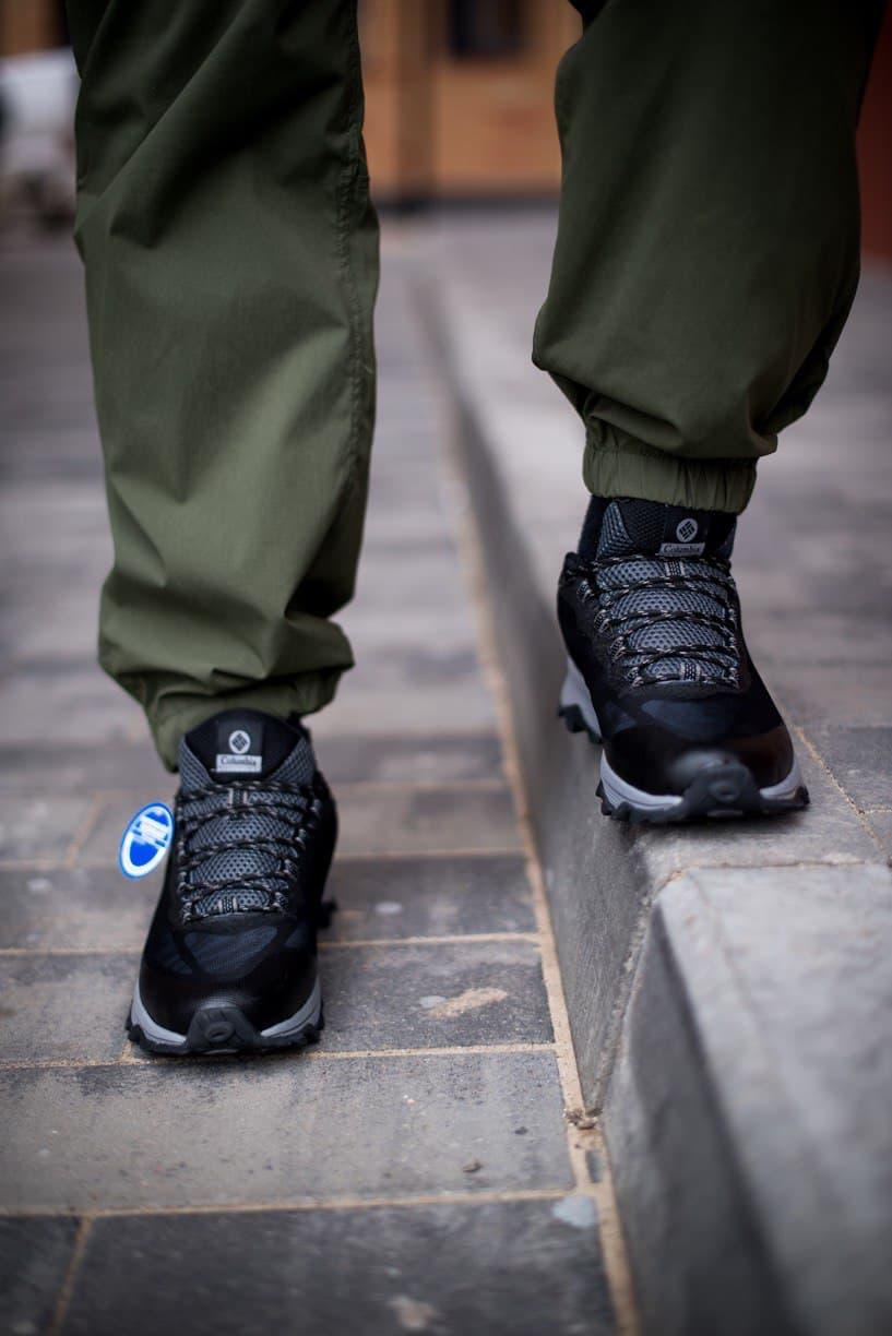 Columbia Black Grey