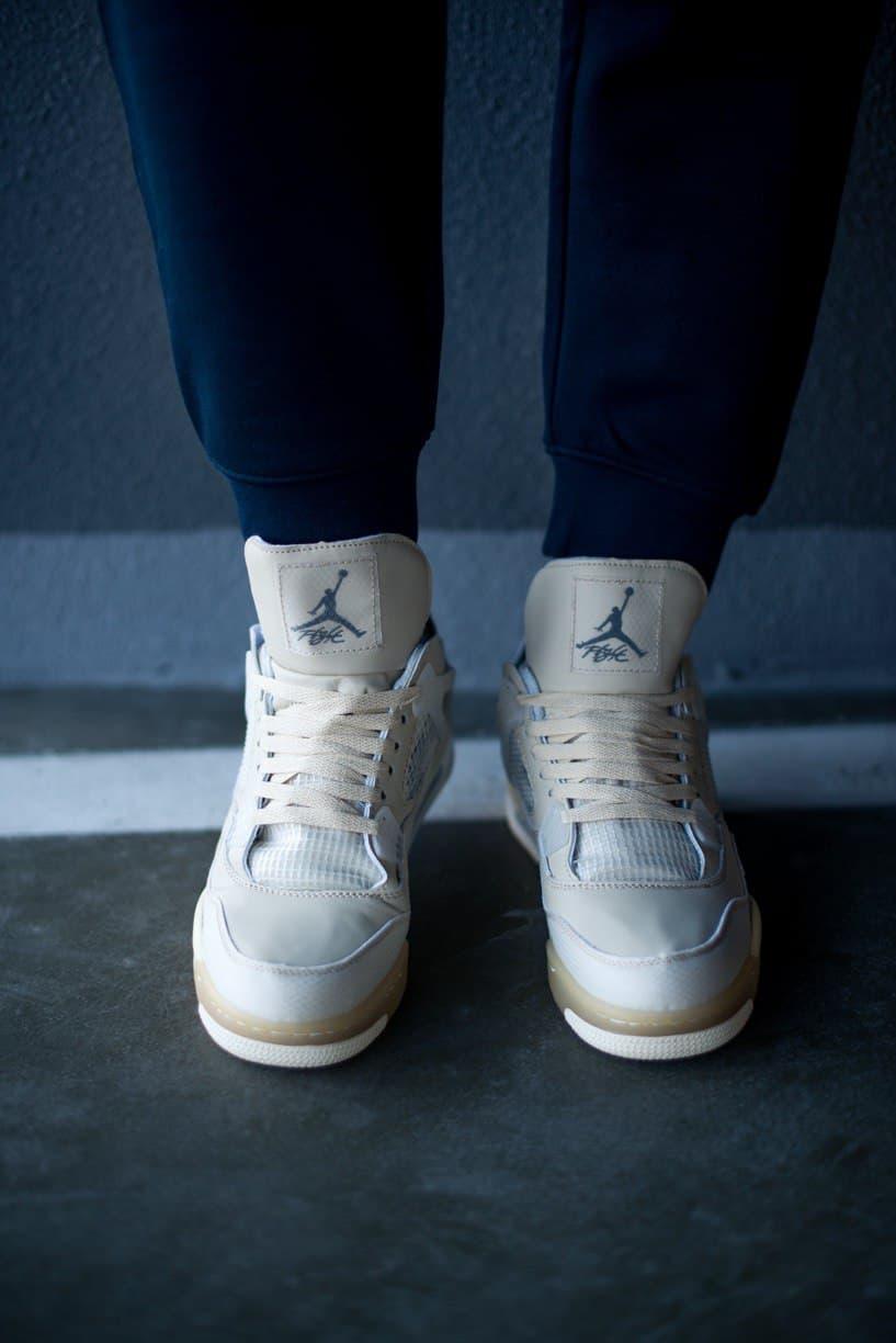 Air Jordan AIR JORDAN 4 RETRO Off-white-Sile