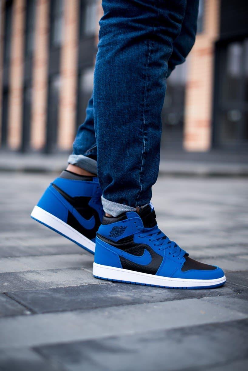 Jordan Retro 1 High Blue black