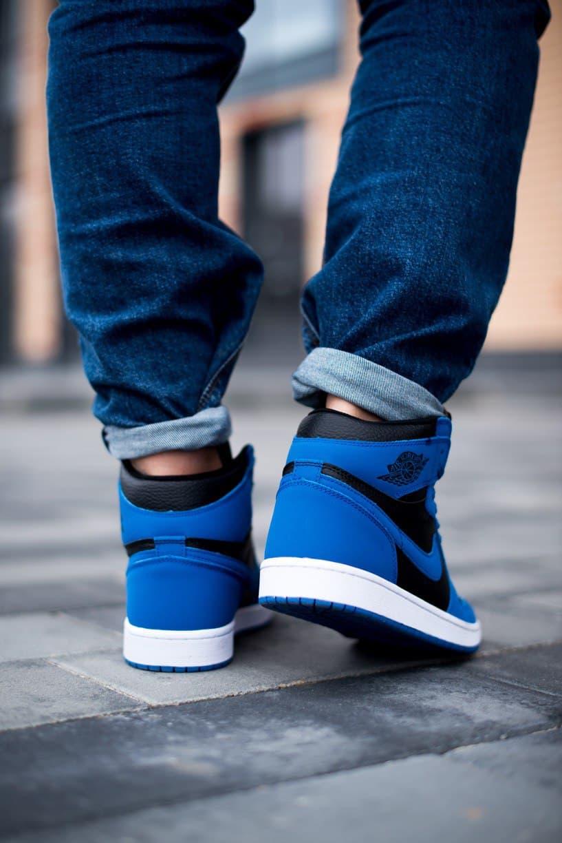 Jordan Retro 1 High Blue black
