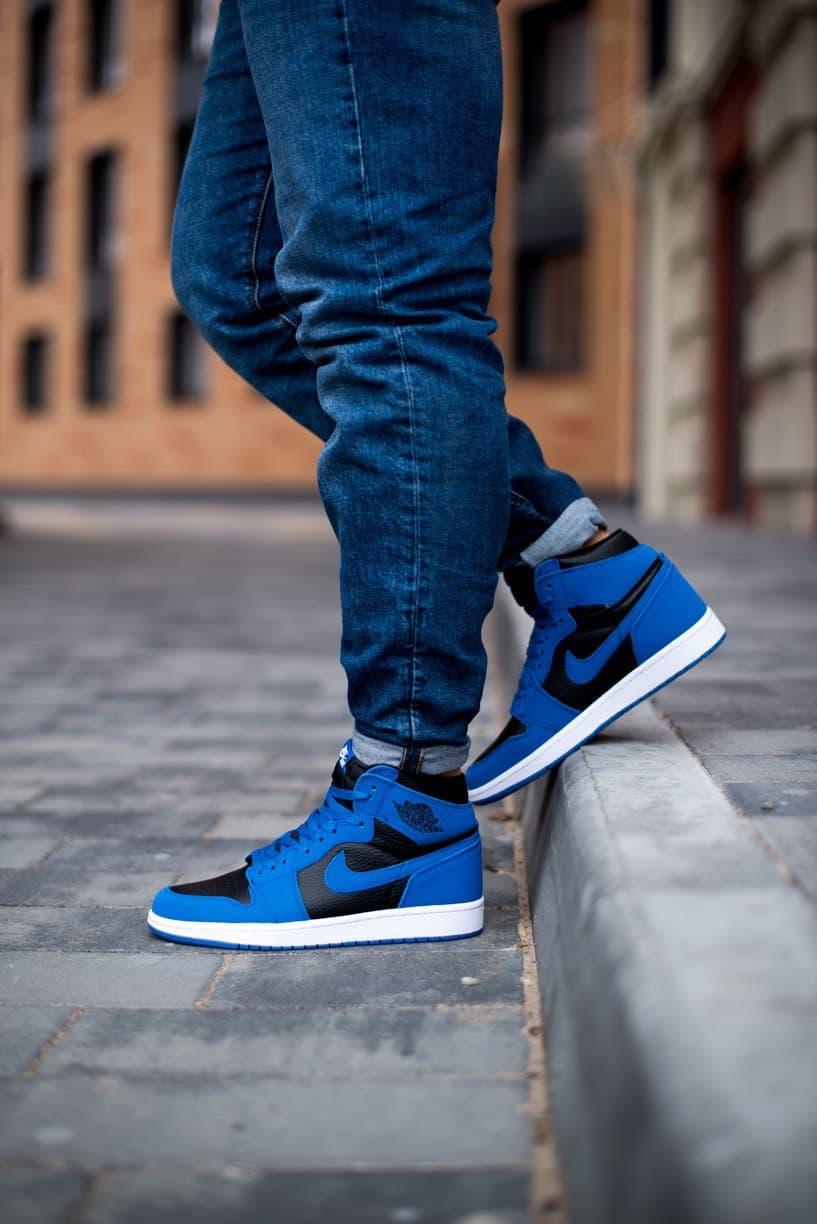 Jordan Retro 1 High Blue black