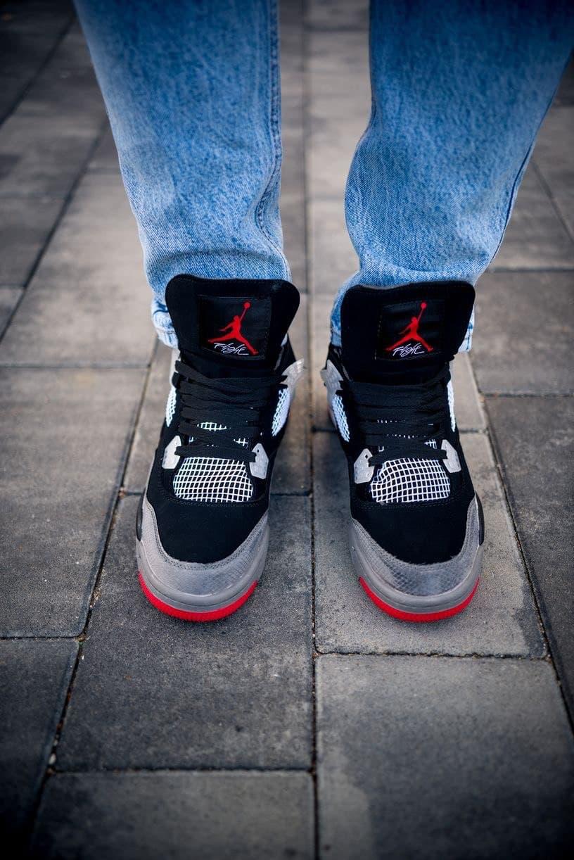 Jordan 4 Retro Black Grey