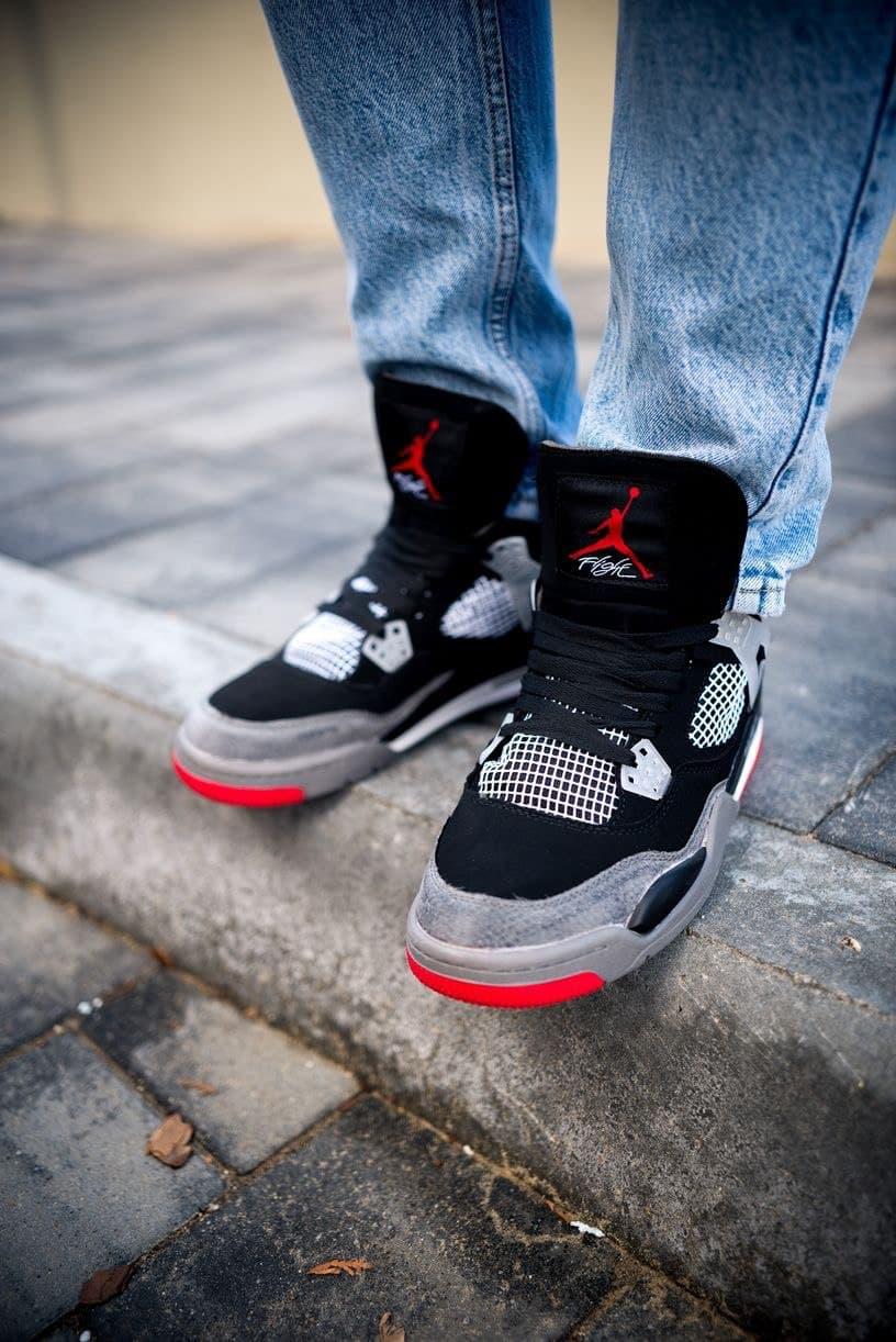 Jordan 4 Retro Black Grey