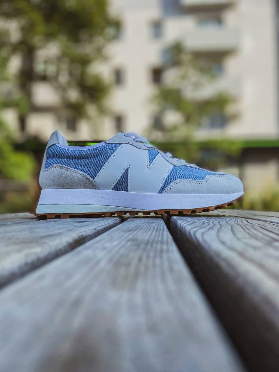 Levis X New Balance 327 Washed Denim