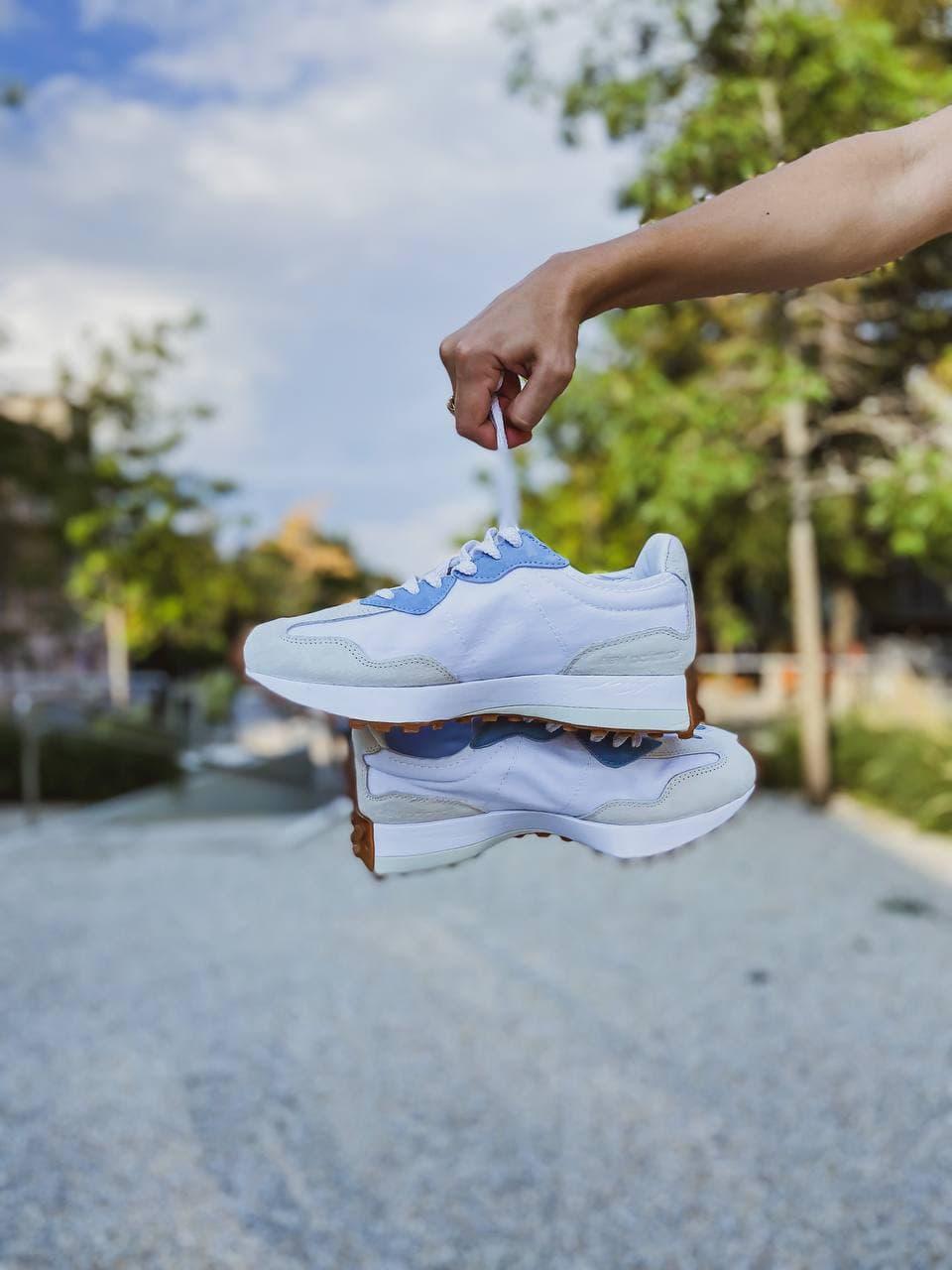 Levis X New Balance 327 Washed Denim