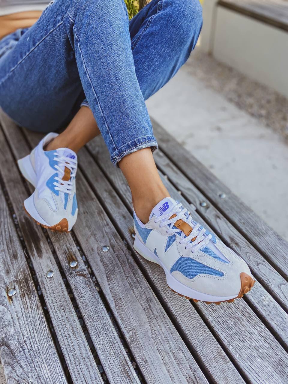 Levis X New Balance 327 Washed Denim