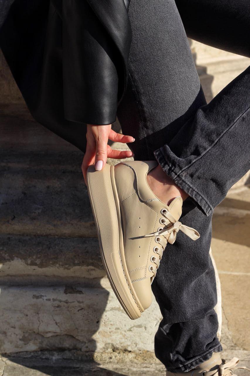 Alexander McQueen Light Beige Matte