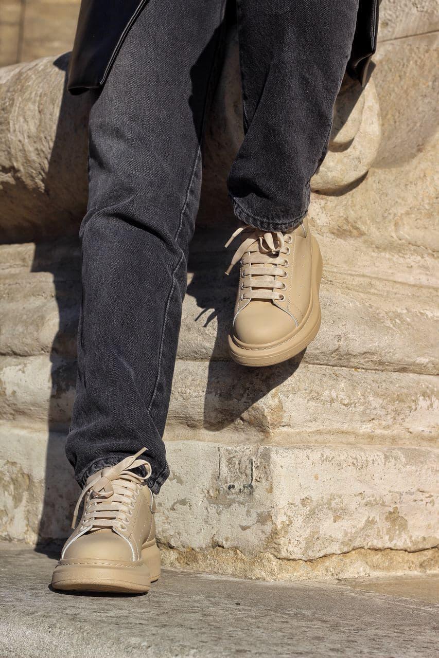 Alexander McQueen Light Beige Matte