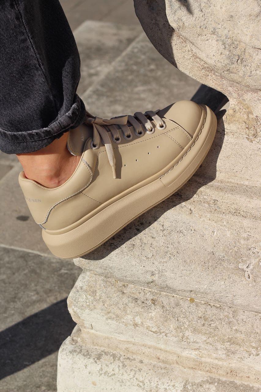 Alexander McQueen Light Beige Matte