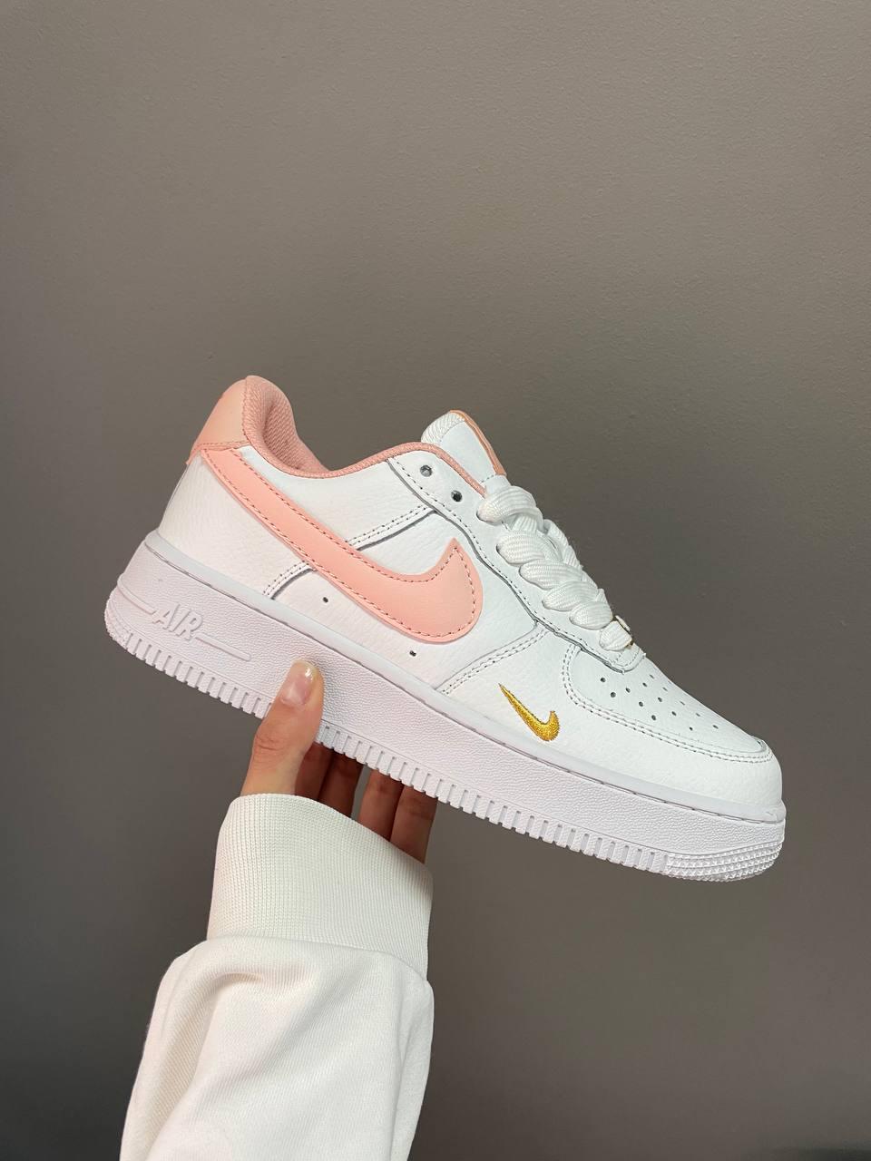 Nike Air Force 1 Mini Swoosh Peach