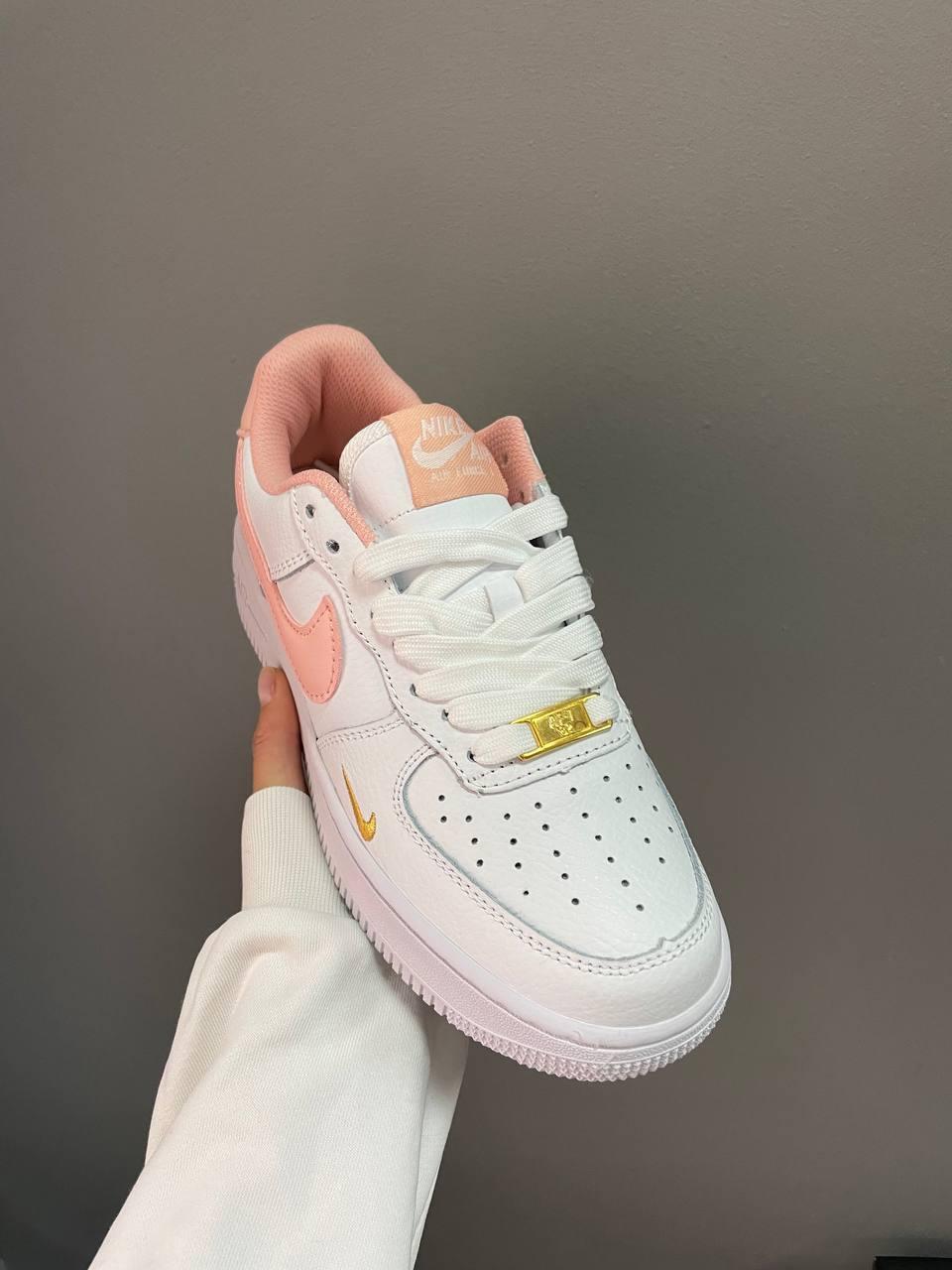 Nike Air Force 1 Mini Swoosh Peach