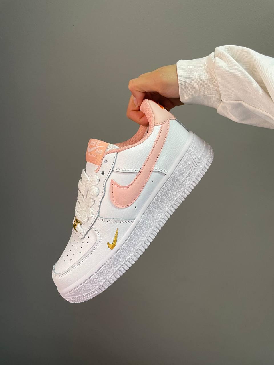 Nike Air Force 1 Mini Swoosh Peach