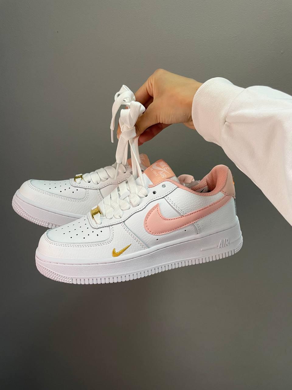 Nike Air Force 1 Mini Swoosh Peach