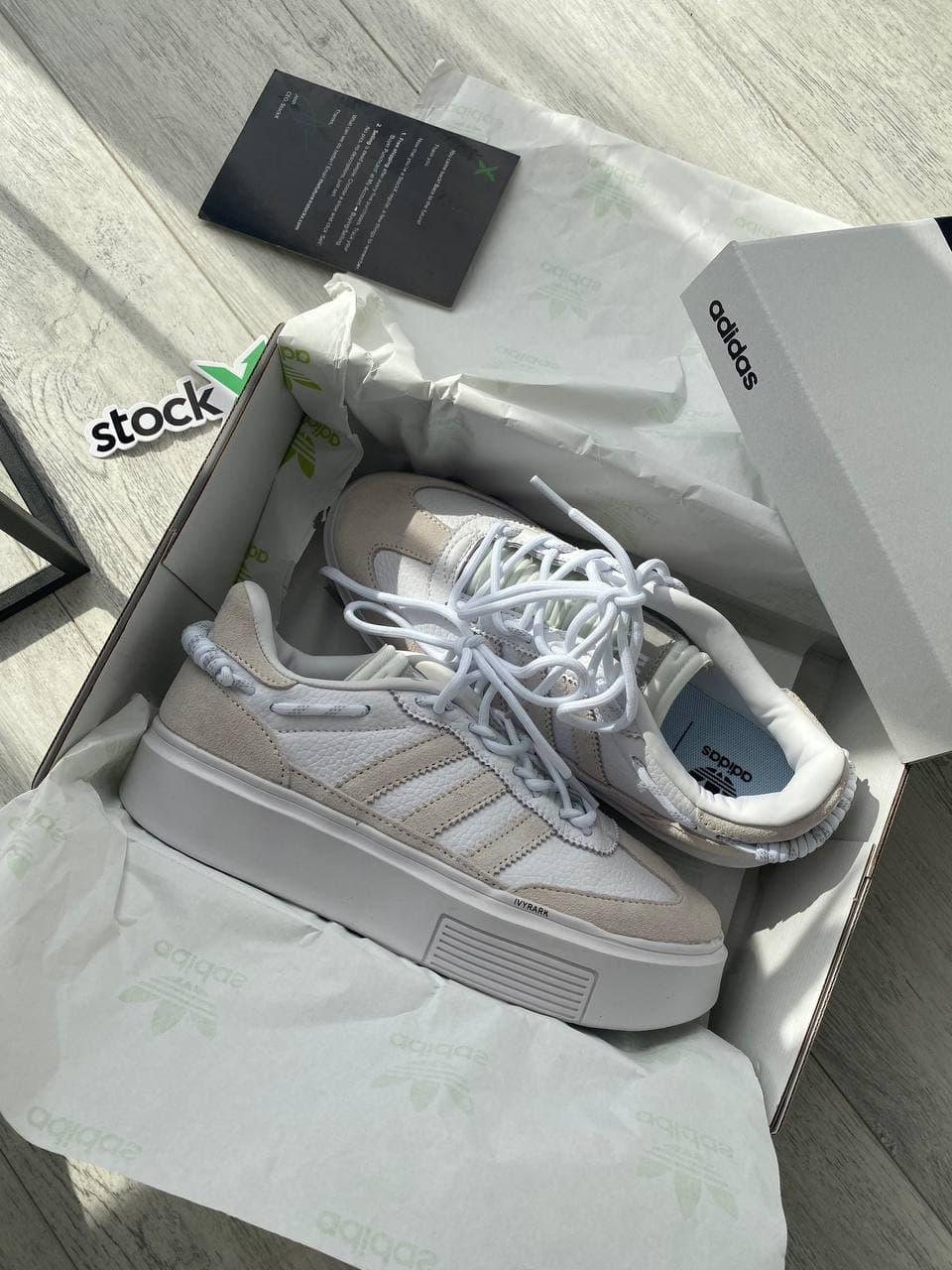 Adidas x Ivy Park Sleek 72 White Beige