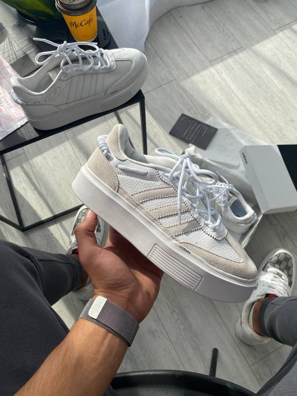 Adidas x Ivy Park Sleek 72 White Beige