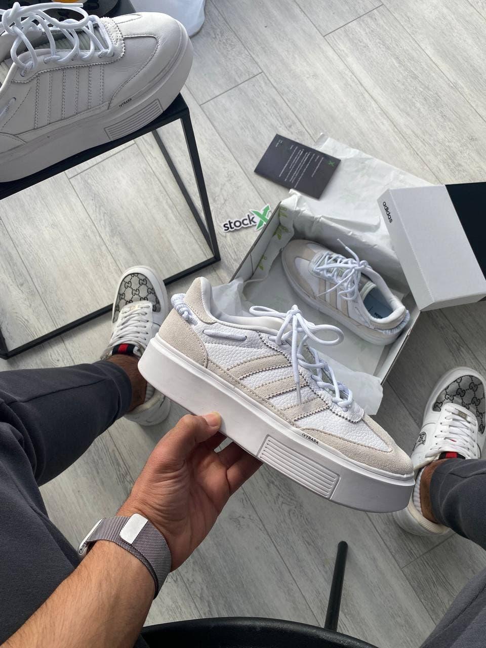 Adidas x Ivy Park Sleek 72 White Beige