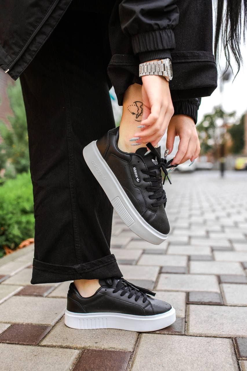 Adidas Super Sleek 72 Black White