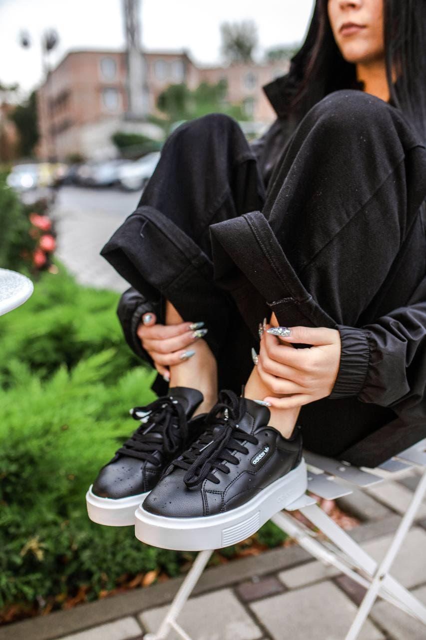 Adidas Super Sleek 72 Black White