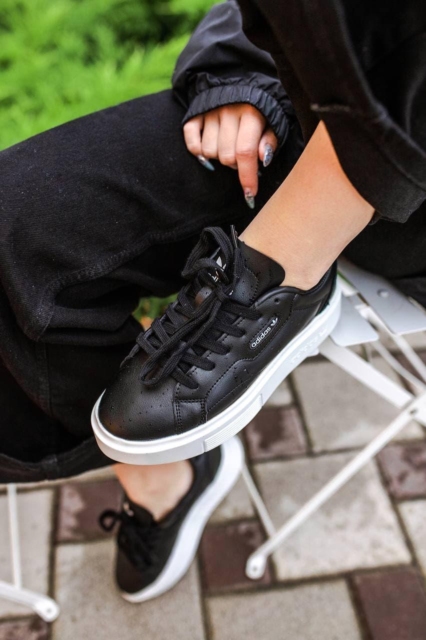 Adidas Super Sleek 72 Black White
