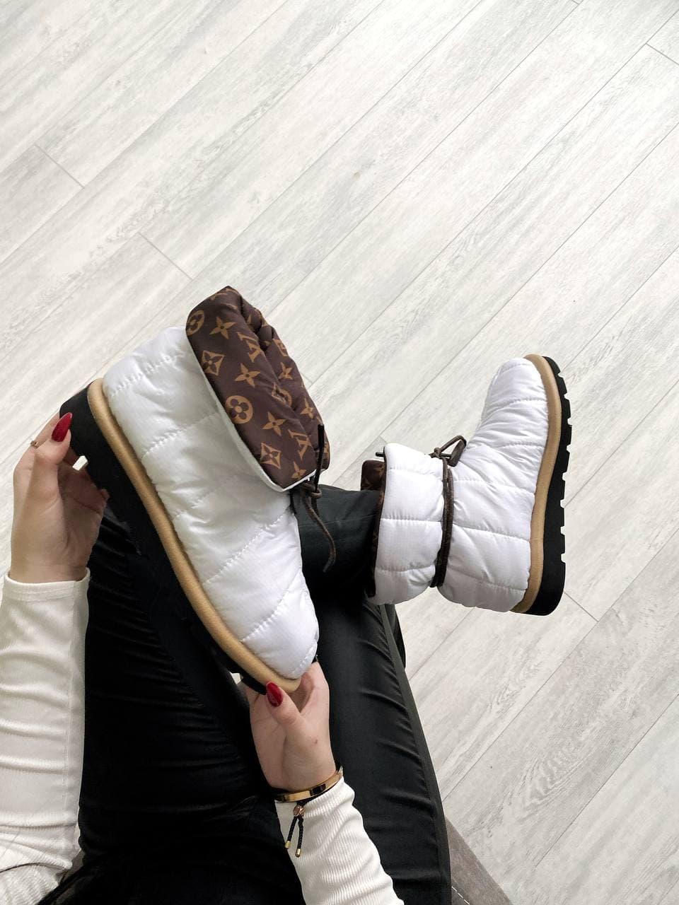 LV Pillow Comfort Ankle Boot White