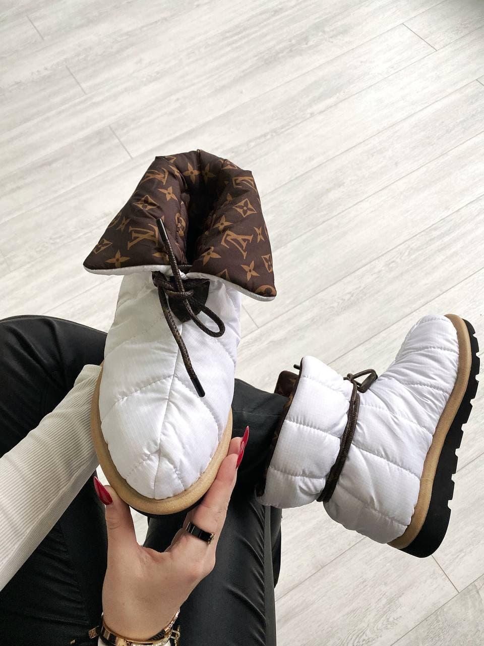 LV Pillow Comfort Ankle Boot White