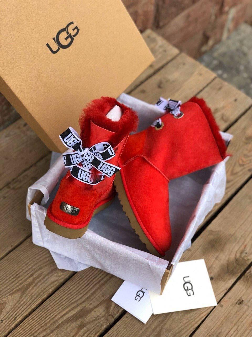 UGG Bailey Bow Red