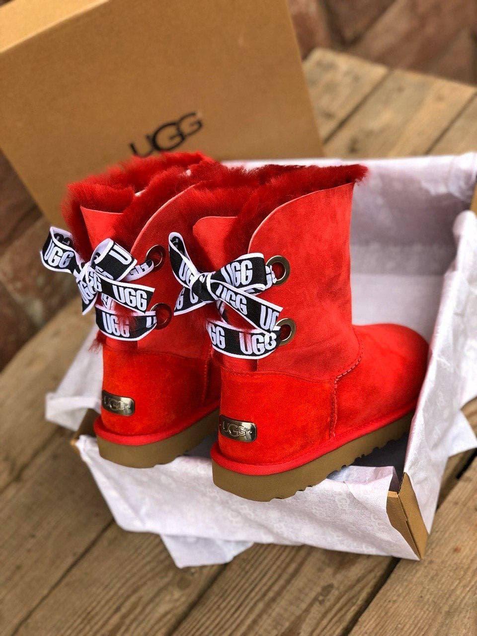 UGG Bailey Bow Red