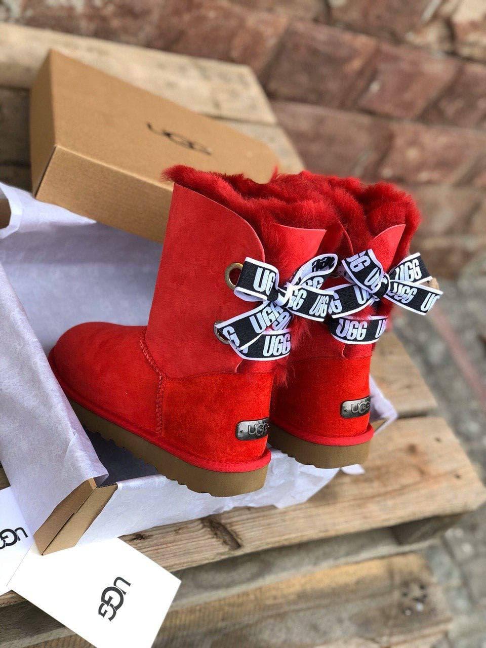 UGG Bailey Bow Red