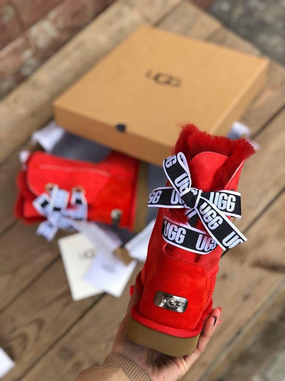 UGG Bailey Bow Red