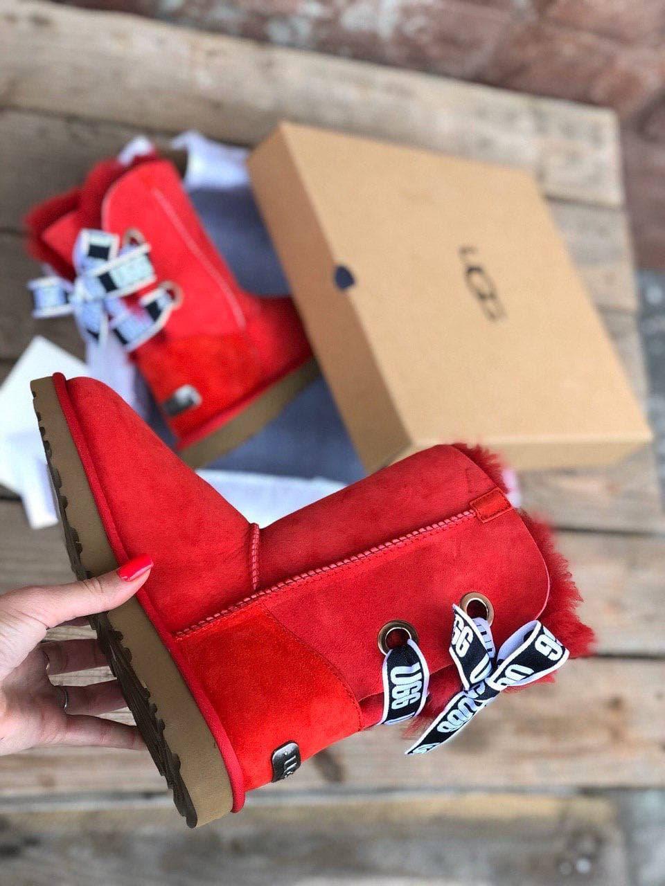 UGG Bailey Bow Red