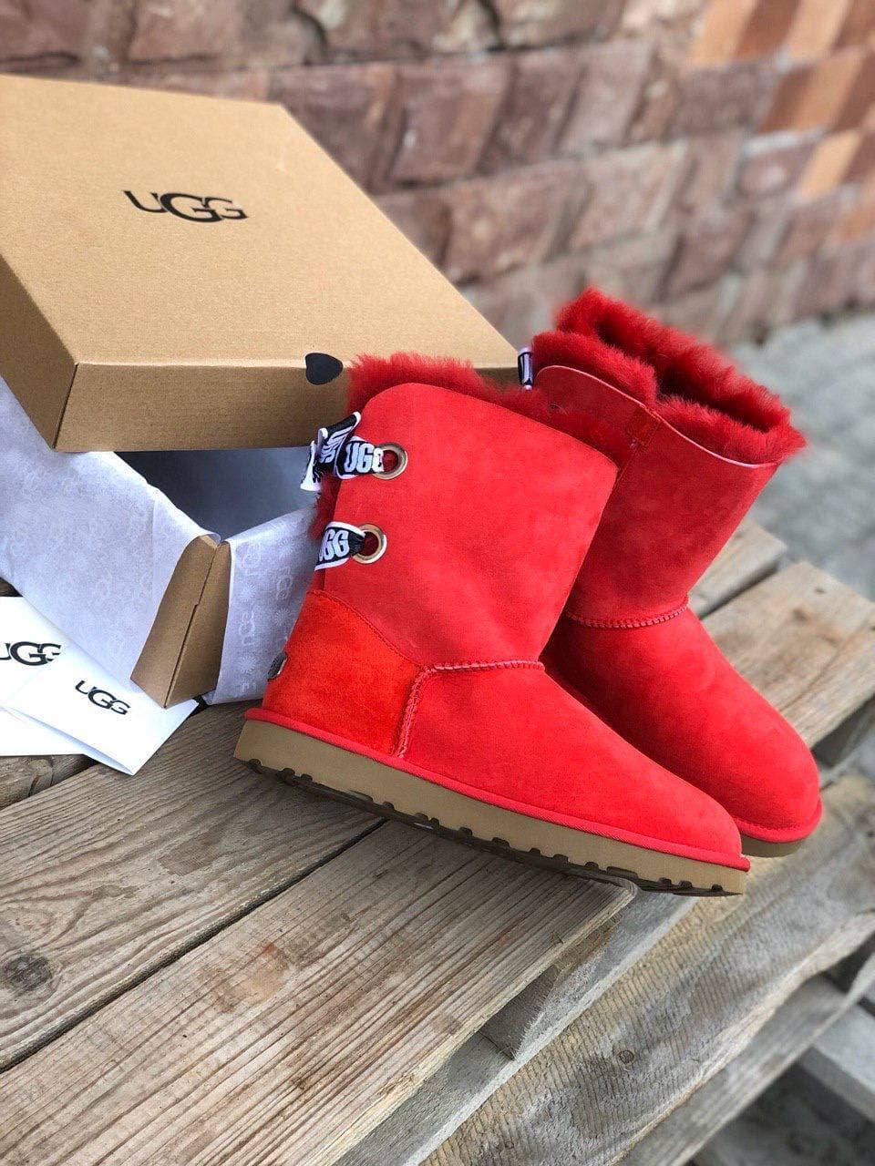 UGG Bailey Bow Red