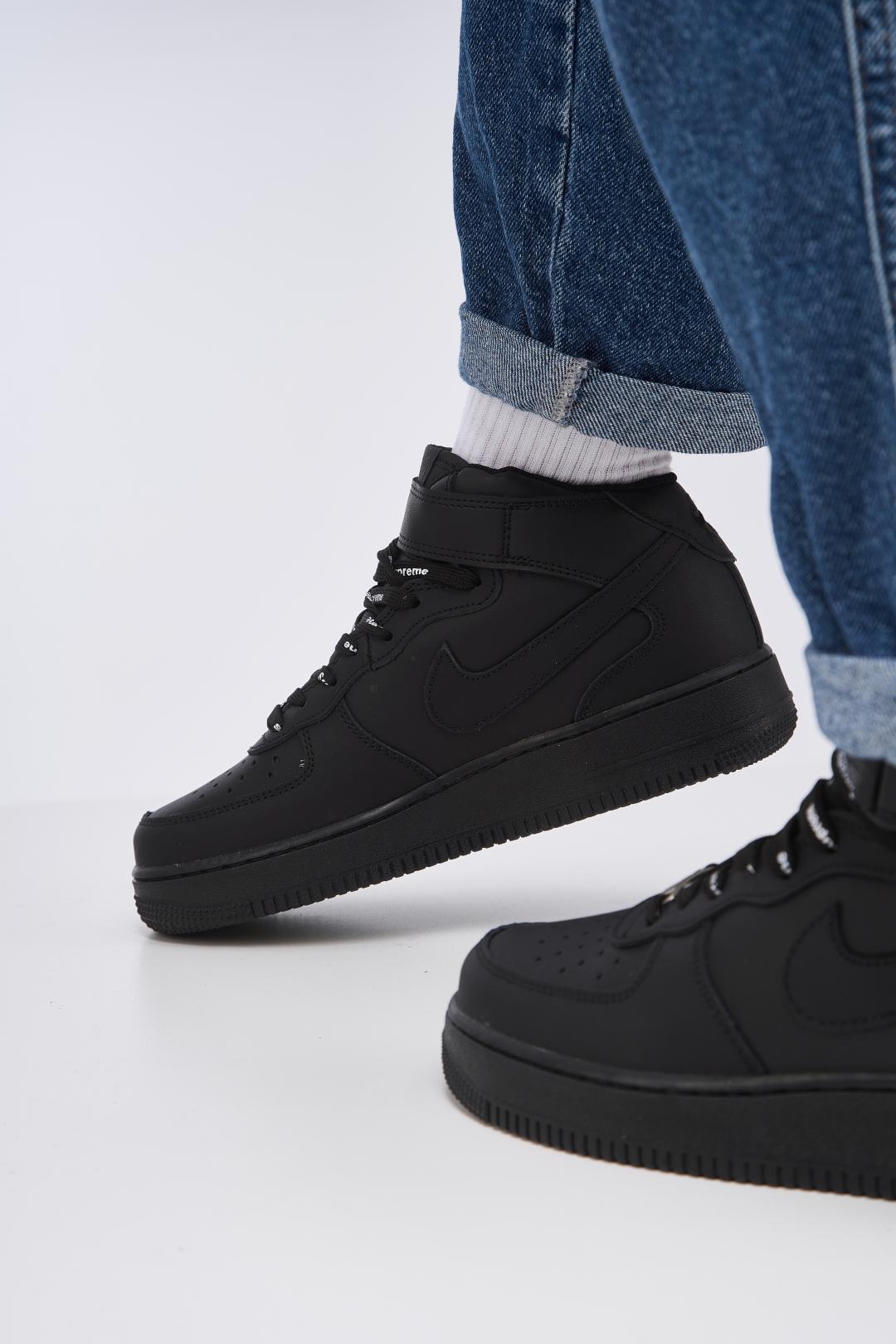 Nike Air Force 1 High Fur Black