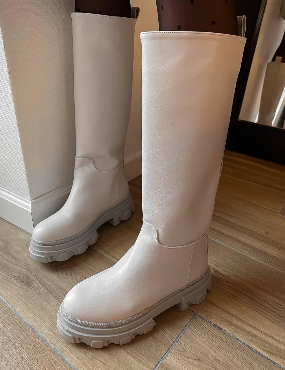 Gia Boots White