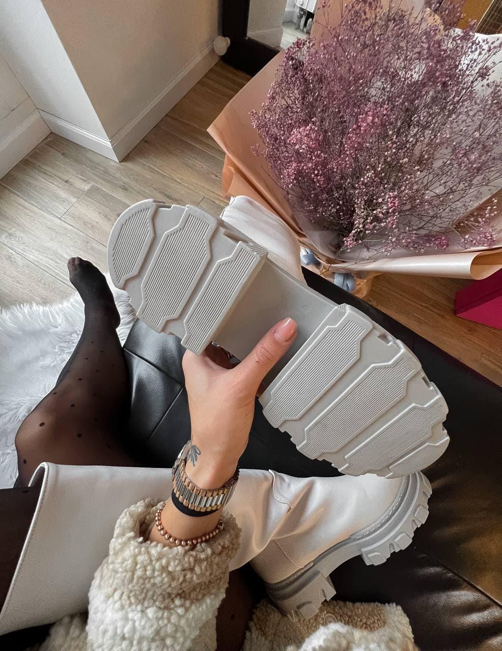 Gia Boots White