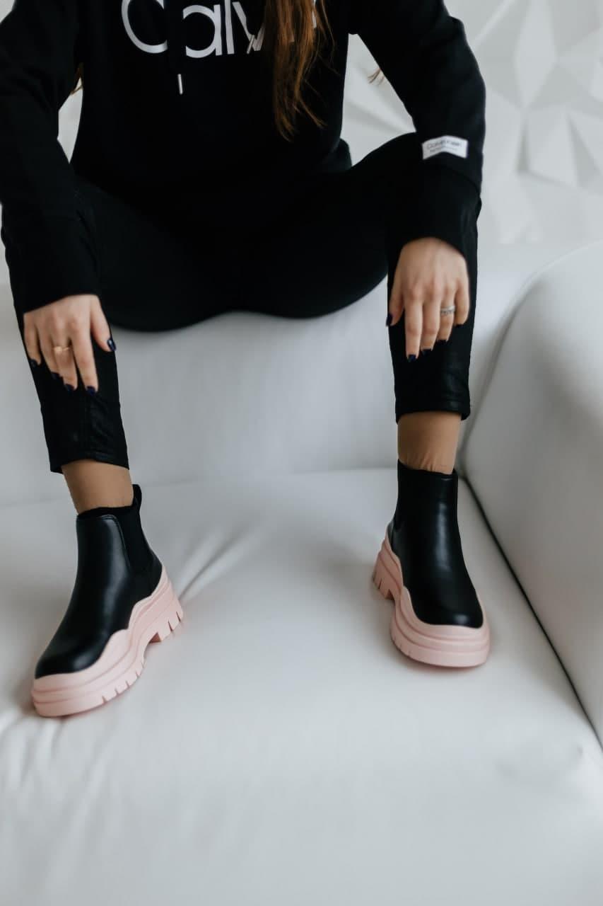 Bottega Veneta Black Pink Mini Premium (без лого)