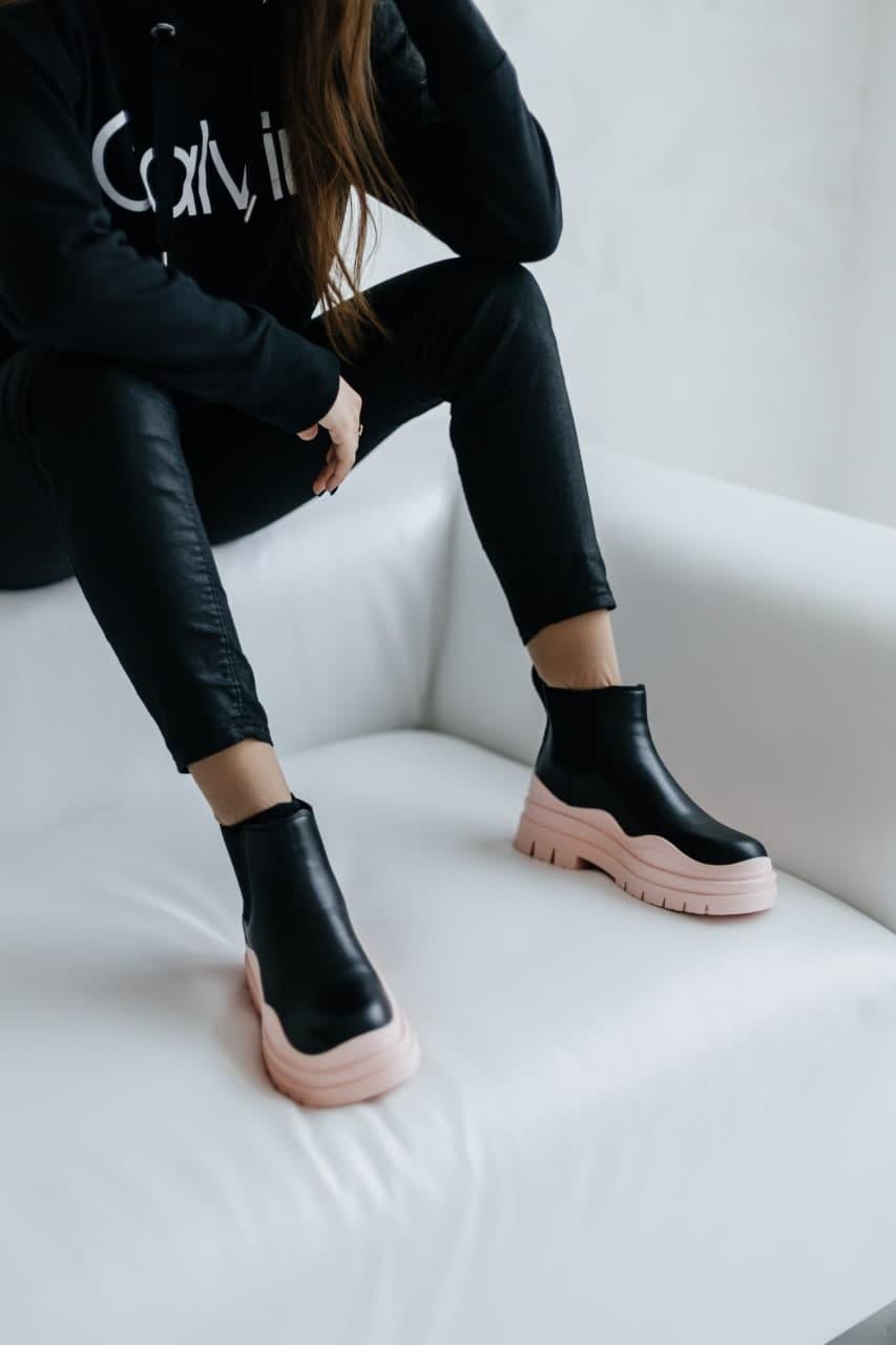 Bottega Veneta Black Pink Mini Premium (без лого)
