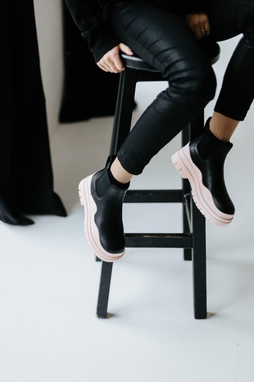 Bottega Veneta Black Pink Mini Premium (без лого)