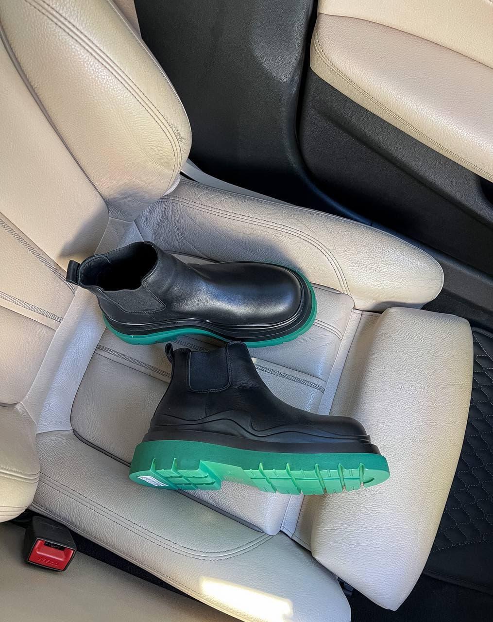Bottega Veneta Black Green Mini Premium (без лого)