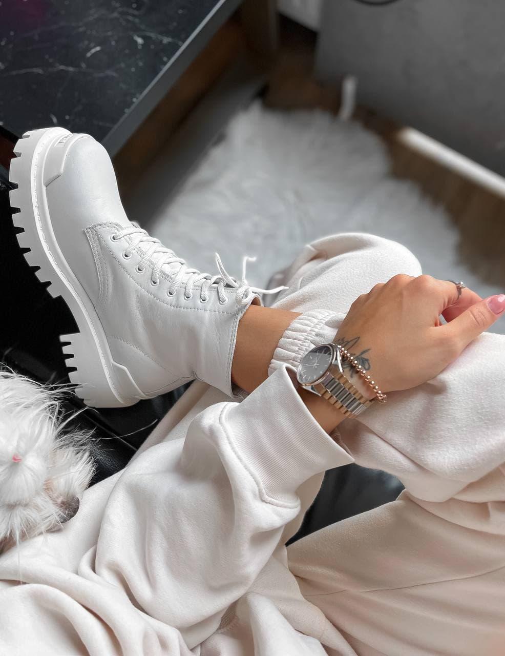 Balenciaga Strike White Boots