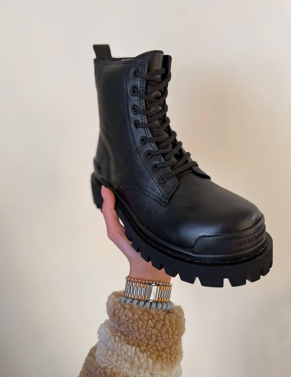 Balenciaga Strike Black Boots