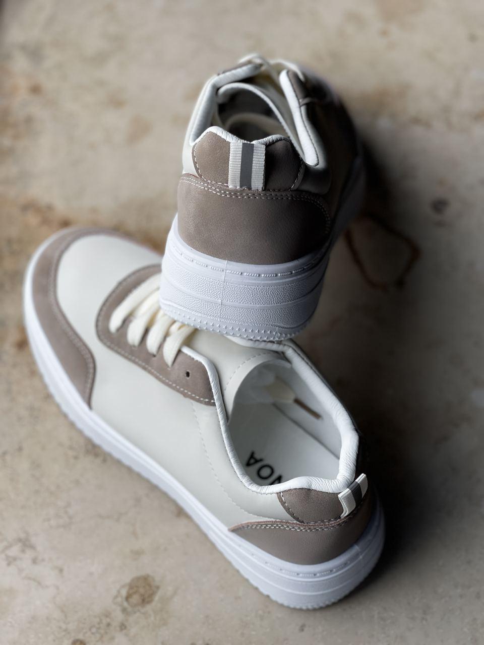Sneakers Beige White v2