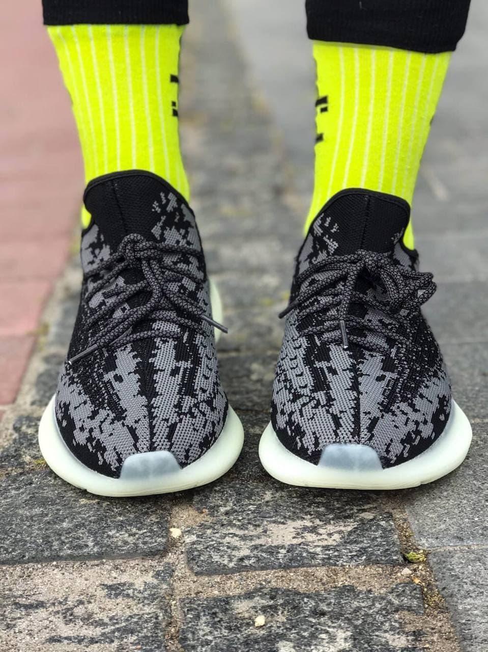 Adidas Yeezy Boost 380 Alien Black White