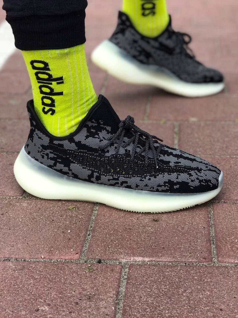 Adidas Yeezy Boost 380 Alien Black White