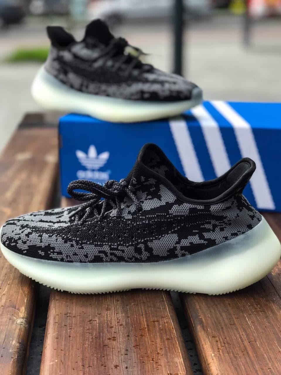Adidas Yeezy Boost 380 Alien Black White